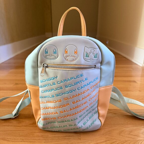 Loungefly Pokemon Starters Gen 1 Mini Backpack - Picture 1 of 16